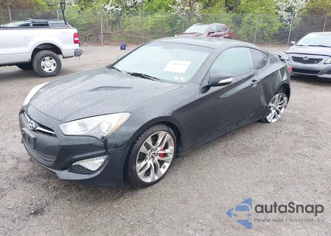 2016 Hyundai Genesis Coupe 3.8 R-Spec from USA, damaged, VIN KMHHU6KJ9GU132432